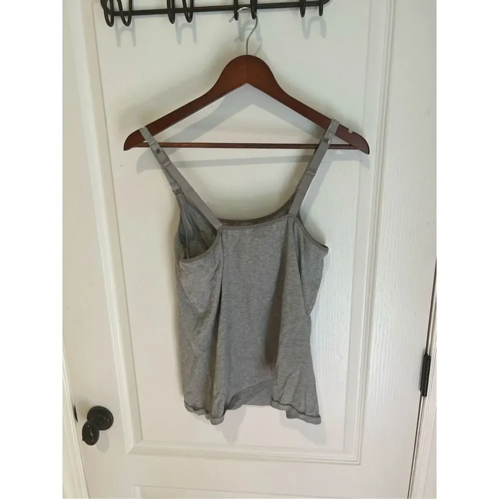 2 Nursing Bra Tank Tops Gray and Black small - Picture 7 of 7